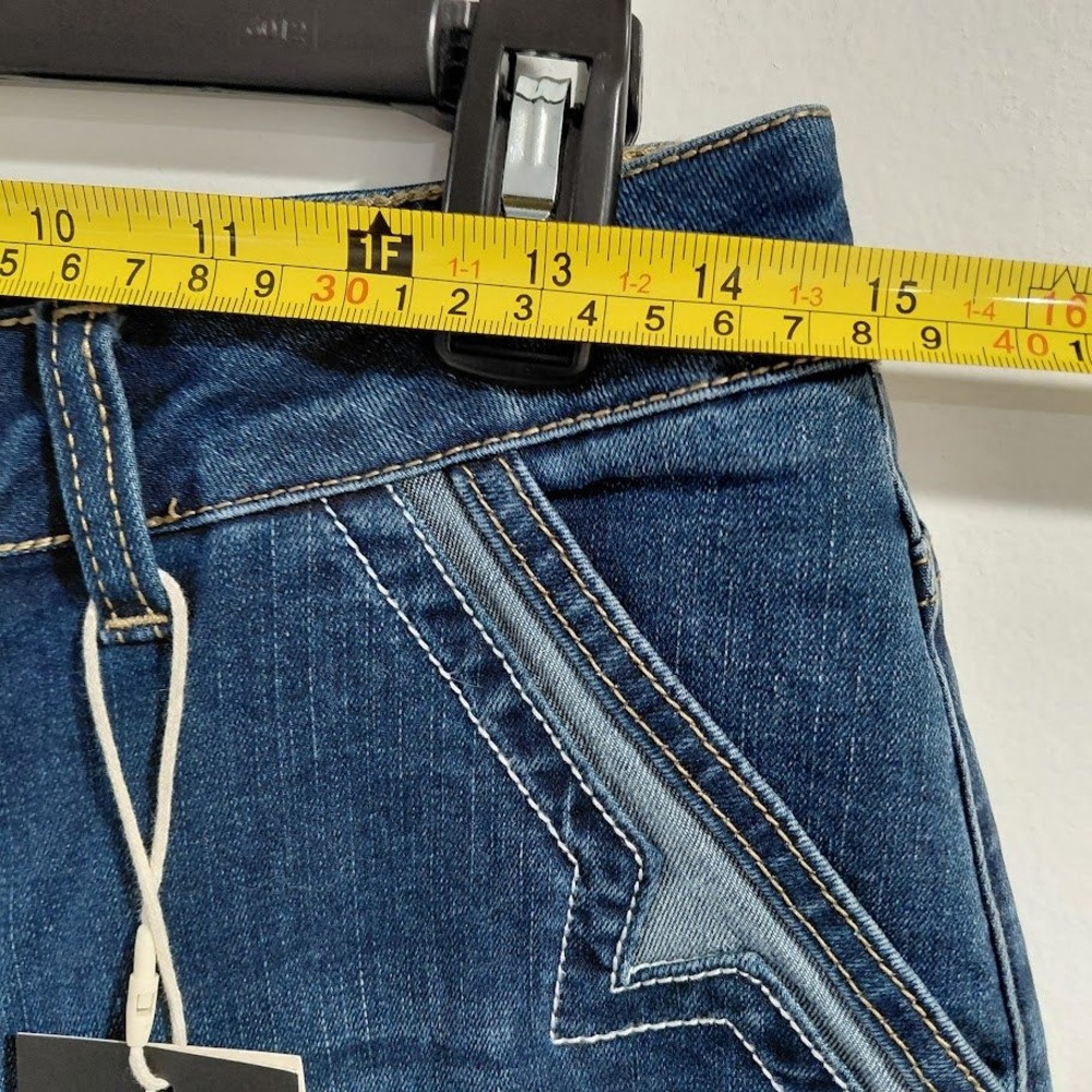 Wide Leg Blue Women's Jeans - Picture 6 of 15